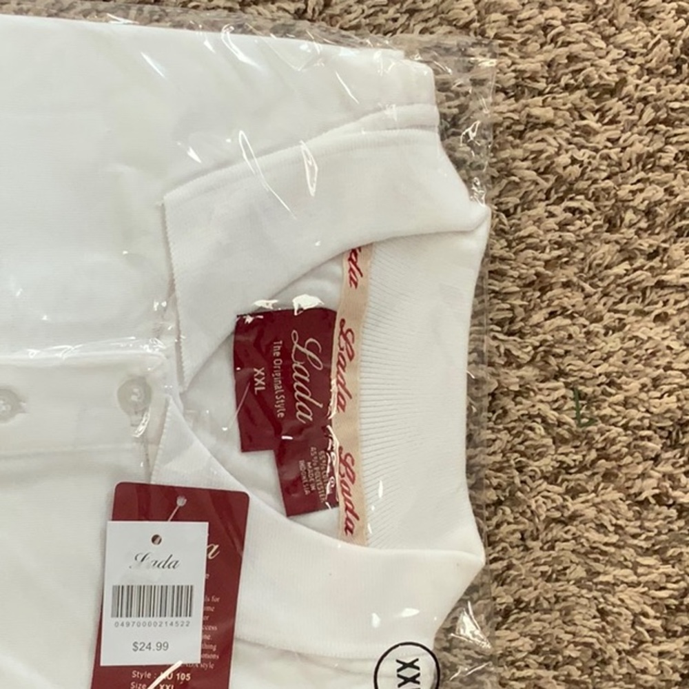 brand new polo shirt